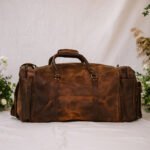 Ashton Leather Duffel Bag - Image 6