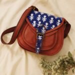Blue Terra - Indigo Block Print Sling Bag