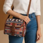 Boho Terra -Tribal Pattern Sling Bag - Image 5