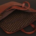 Croc Executive - Crocodile Design Laptop Messenger Bag - Image 5