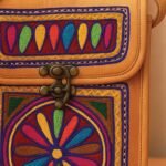 FolkCharm Sling Bag - Embroidered Design - Image 2