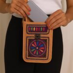 FolkCharm Sling Bag - Embroidered Design - Image 3