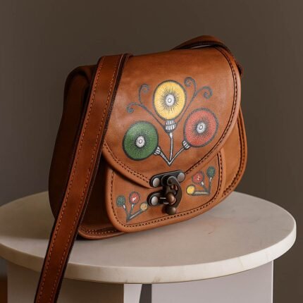 HueCraft - Hand painted sling bag