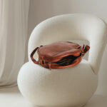 Brown Sling Bag Compartments