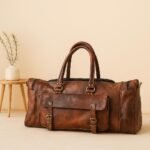 Montaro Leather Weekender Bag