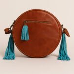 Orbit Cowhide Bag with Tassels - Image 2