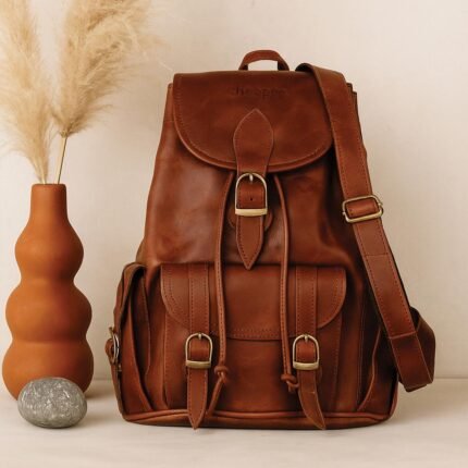 Russet – Leather Adventure Backpack