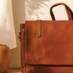 Segmento – Tan Leather Laptop & Office Bag - Image 5