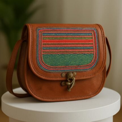 ThreadTales Sling Bag - Multicolor Embroidery