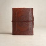 Tree Embosed Pocket Size Leather Diary - Image 2