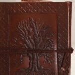 Tree Embosed Pocket Size Leather Diary - Image 3