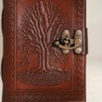 Tree of Life Embossed Leather Journal - Image 3