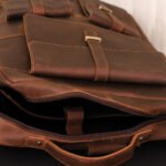 Vintage Cargo Leather Backpack - Image 4