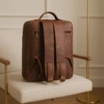 Vintage Cargo Leather Backpack - Image 5