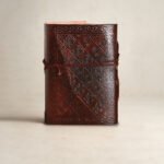 Yellow Gemstone Embossed Pocket- Size Diary - Image 2