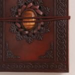 Yellow Gemstone Embossed Pocket- Size Diary - Image 3