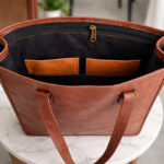 genuine leather hand bag for women