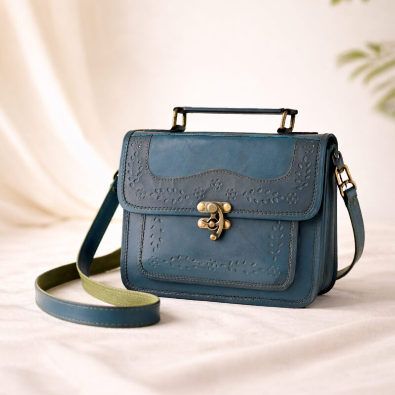 leather crossbody bag for women genuine leather