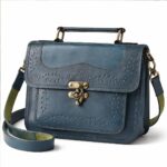 premium leather crossbody bag for women