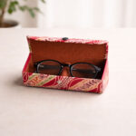 karigari spectacle case holding eyeglasses
