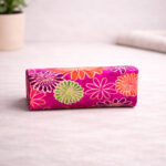 side view rangrez eyewear case colorful textile pattern
