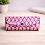 traditional block print glass case handcrafted eyeglass case