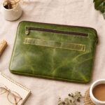Zyron Leather Laptop Sleeve - Image 3