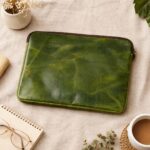 Zyron Leather Laptop Sleeve - Image 2